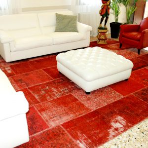 tappeto moderno patchwork decolorato , sartori rugs , tappeti sartori a rimini , tappeti moderni a rimini